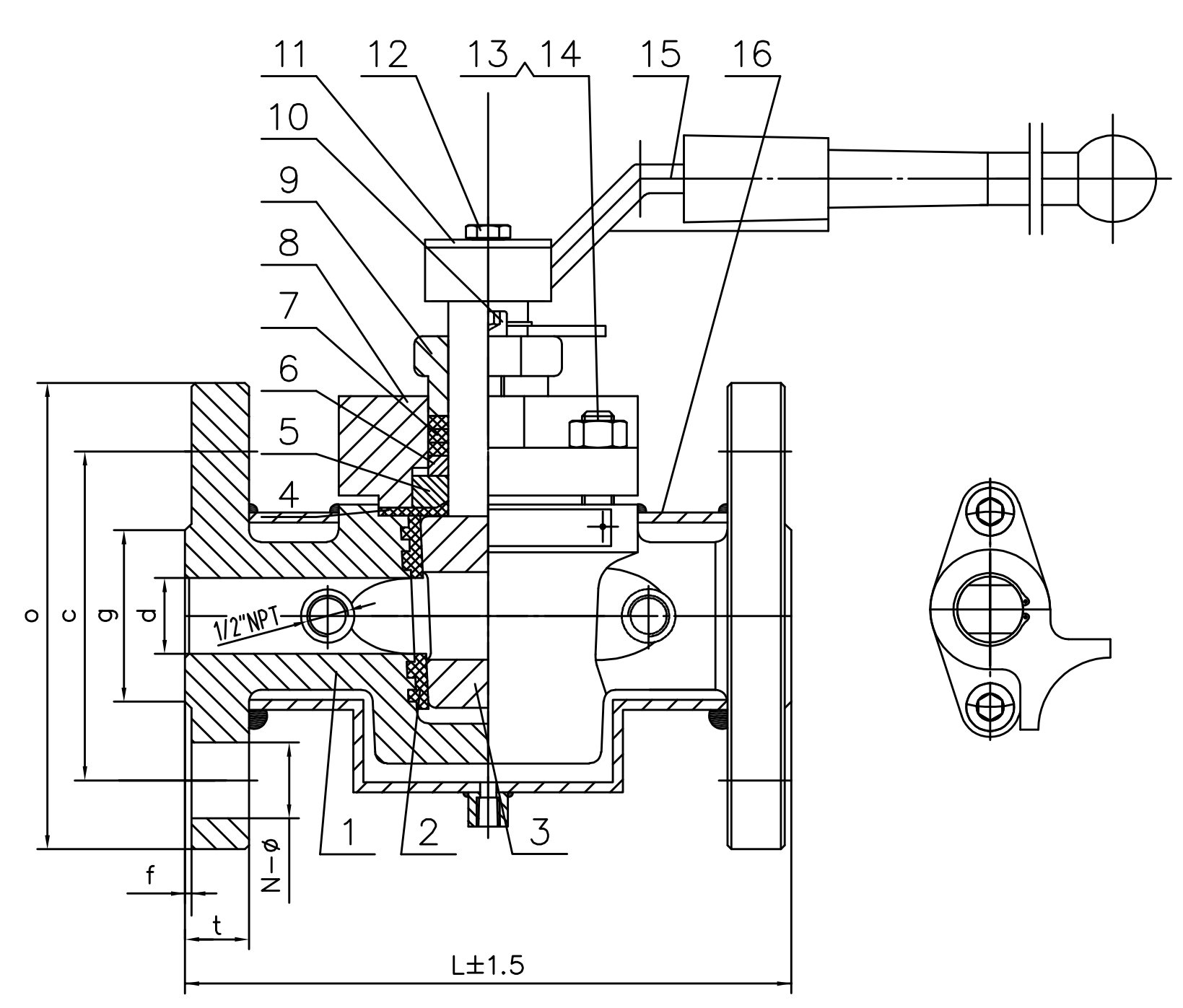 Molten Sulfur Jacketed Plug Valve